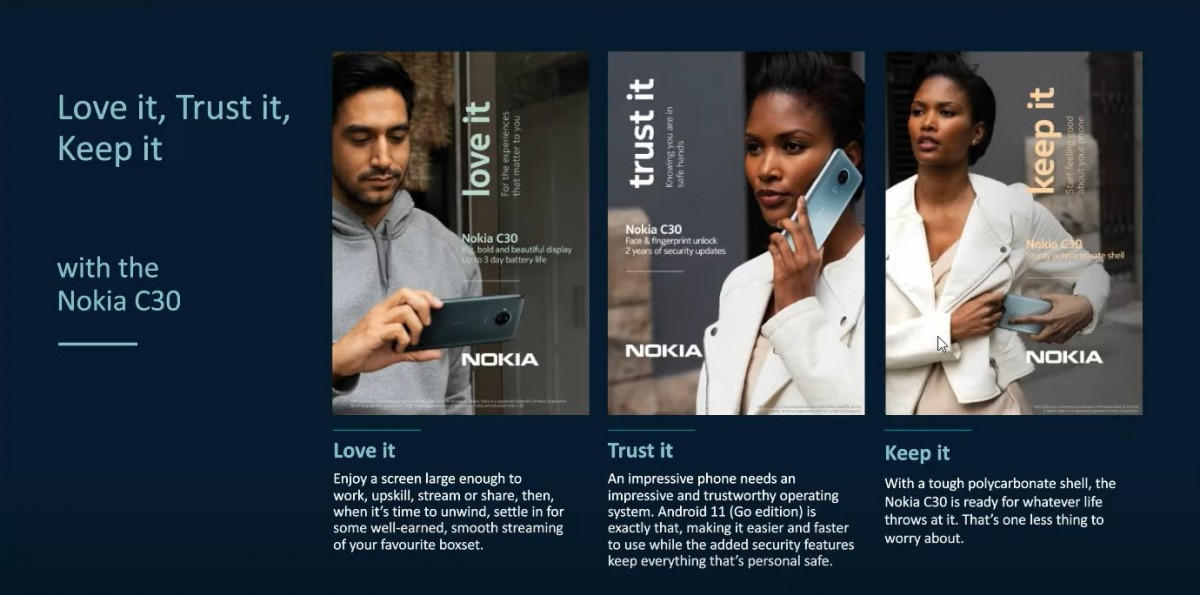 Nokia เปิดตัว Nokia C30  และ Nokia 6310 พร้อมด้วยหูฟัง Nokia Clarity Earbuds Pro